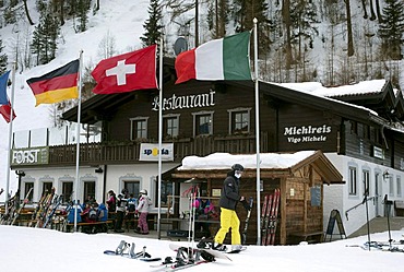 Restaurant, Speikboden, Campo Tures, Sand in Taufers, Ahrntal, South Tyrol, Italy, Europe