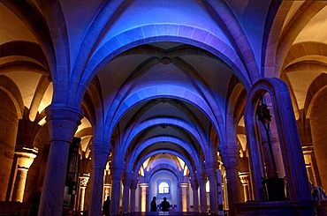 Crypt in Bamberg Cathedral, Bamberg, Upper Franconia, Bavaria, Germany, Europe