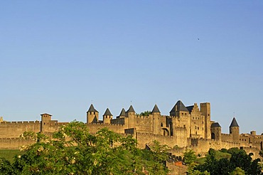 Castle, Carcassonne, Midi, France, Europe