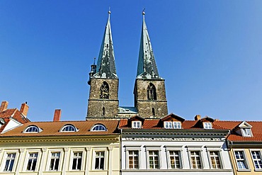 St. Nikolai Church, Quedlinburg, UNESCO World Heritage Site, Saxony-Anhalt, Germany, Europe