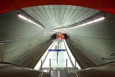 Lohring Underground Station, Bochum, North Rhine-Westphalia, Germany, Europe