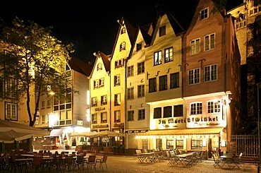 Martinswinkel square, Fischmarkt, fish market, historic city centre, Cologne, North Rhine-Westphalia, Germany, Europe