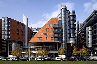 Office buildings on Potsdamer Platz, Potsdam Square, Mitte, Berlin, Germany, Europe