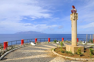 Miradouro Padrao, viewpoint, Sao Filipe, Fogo Island, Cape Verde Islands, Africa