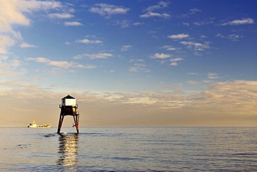 An old lighthouse at Harwich, on the Essex coast, England, Great Britain, Europe