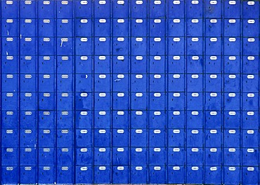 Post office boxes, Springbok, Namaqualand, Suedafrika, Afrika