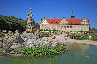 Weikersheim Castle, Baden-Wuerttemberg, Germany, Europe