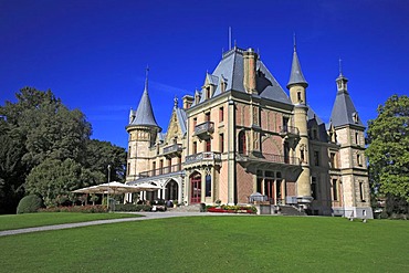 Schadau Castle, Thun, canton of Berne, Switzerland, Europe