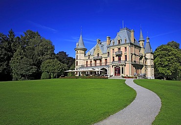 Schadau Castle, Thun, canton of Berne, Switzerland, Europe