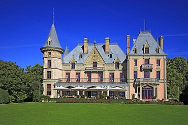 Schadau Castle, Thun, canton of Berne, Switzerland, Europe