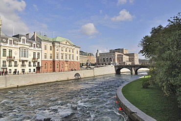 View of the quay near the Old Town, Stockholm, Sweden, Scandinavia, Europe