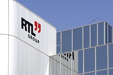 Headquarters and broadcasting centre of the RTL Group, Radio Television Luxembourg, in Luxembourg, Europe