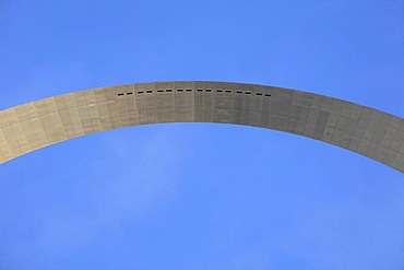 "The Arch", landmark of the city St. Louis, Mississippi, Missouri, USA