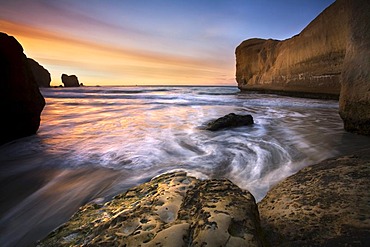 Bay near Dunedin, East Coast, South Island, New Zealand