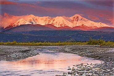Alaska Range, Alaska, USA, North America