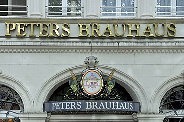 Peters Brauhaus, brewery, Alter Markt, old market, historic centre of Cologne, North Rhine-Westphalia, Germany, Europe