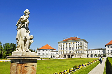 Schloss Nymphenburg Palace, Munich, Bavaria, Germany, Europe