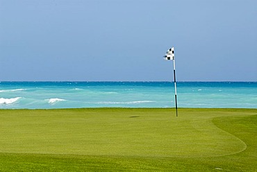 Golf course in Punta Cana, Dominican Republic, Central America