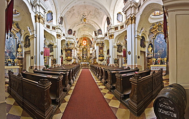 Altar of the Convert in Duernstein, Wachau Region, Lower Austria , Austria