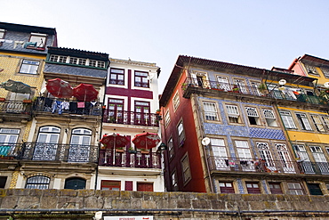 Porto old town, the Ribeira Quarter, Portugal