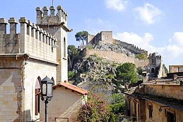 Castle, Xativa (Jativa), Valencia, Spain, Europe