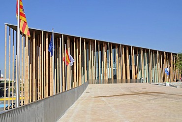 Spanish Pavilion, Expo 2008, World Fair, Zaragoza, Aragon, Spain, Europe