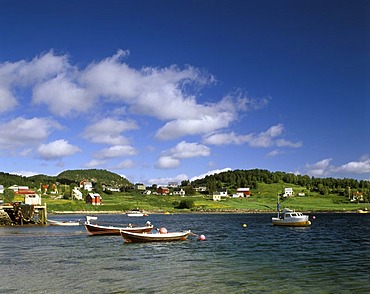 Vagsfjord near Harstad Norway