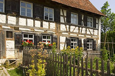 Neuhausen ob Eck district of Tuttlingen Baden-Wurttemberg Baden-Wurttemberg Germany open air museum house Biele