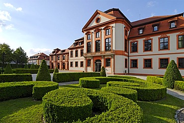 Eichstaett in the Altmuehl valley Upper Bavaria Germany former summer resicence of the prince-bishop built 1735 to 1737 by Gabriel Gabrieli now university