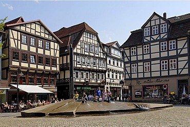 Hann. Hannoversch Munden Muenden Niedersachsen Germany at the Weser spring source