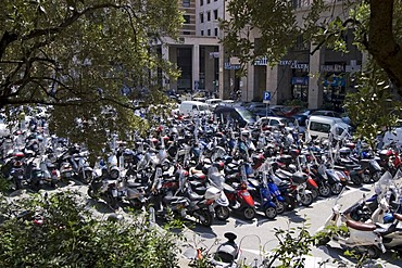 Genoa Genova Liguria Italy parking place