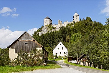 Ruins of castle Gallenstein district of Liezen Styria Austria