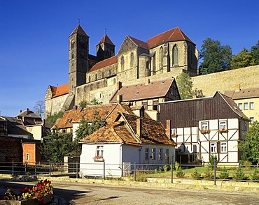 Cathedral Quedlinburg Saxoy-Anhalt Germany