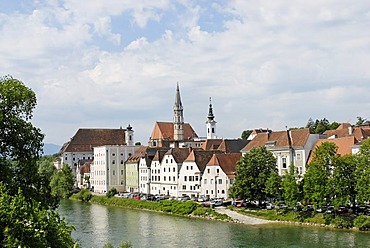 Steyr Upper Austria upont the river Traun