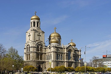 Varna Bulgaria at the Black sea the dormition of the Theotokos Cathedrale of Assumption St. Kiril and Methody