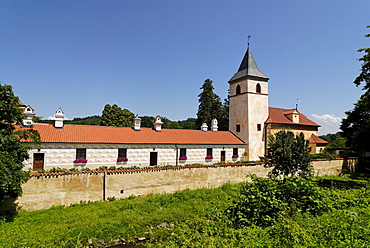 Castle Kurzweil zamek Kratochvile southern Bohemian region Chzech Republic