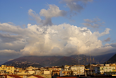 From Castellammare di Stabia to the Mount Vesuvius Monte Vesuvio Campania Italy Italia