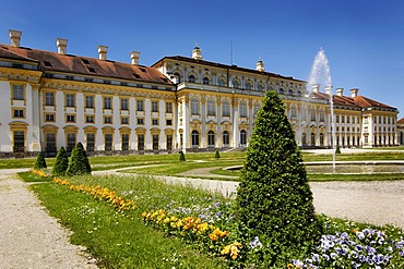 Castle Schleissheim Schleissheim east storefront facade Bavaria Germany