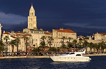 South side of the Diocletian's Palace in Split, Croatia