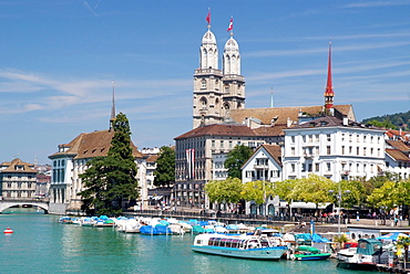 Grossmuenster in Zurich, Switzerland