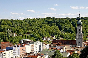 Old Town, Burghausen, Bavaria, Germany