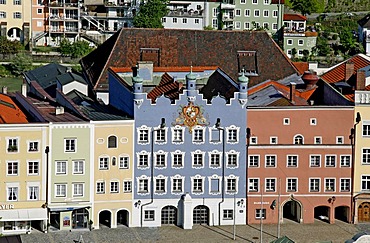 Old Town, Burghausen, Bavaria, Germany