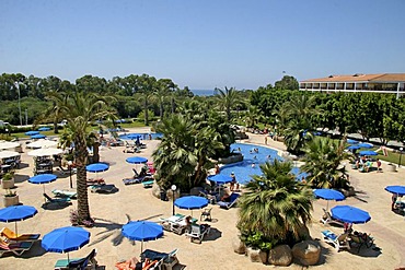 Hotel pool, Agia Napa, Cyprus