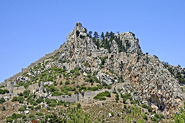 Crusader castle St Hilarion, Northern Cyprus