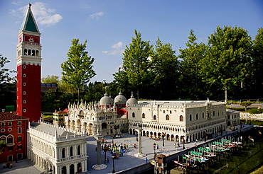 Venice, Marcus place made of Lego, theme park Legoland, Guenzburg, Germany