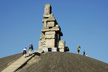 Heaven Steps of the artist Hermann Prigann on the stockpile Rheinelbe, IBA International Building Fair Emscherpark, Gelsenkirchen, North Rhine-Westphalia, Germany