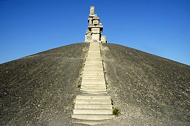 Heaven Steps of the artist Hermann Prigann on the stockpile Rheinelbe, IBA International Building Fair Emscherpark, Gelsenkirchen, North Rhine-Westphalia, Germany