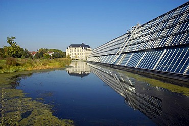 Labour court, science park (Wissenschaftspark) Rheinelbe, IBA International Building Fair Emscherpark, Gelsenkirchen, North Rhine-Westphalia, Germany