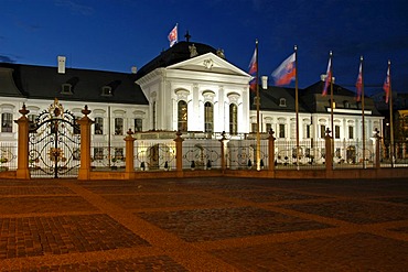 Grassalkovich Palace, residence of the Slovak President, Bratislava, Slovakia