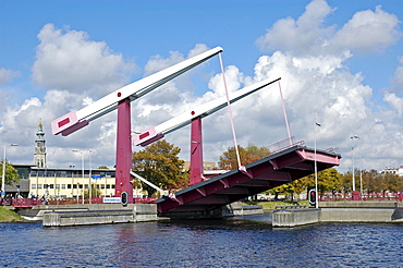 Schroebrug movable bridge Middelburg Zeeland Holland the Netherlands